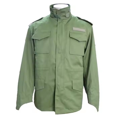 Vêtement de campagne vert d'hiver résistant aux larmes de haute qualité Vêtement tactique M65 pour hommes Formation de randonnée et sport en plein air