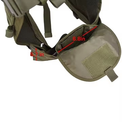 Veste de formation respirante Veste de formation légère réglable pour la formation tactique