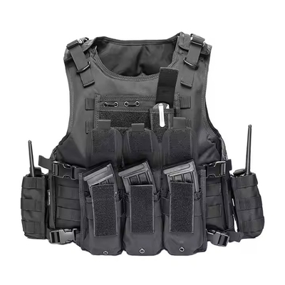 Dispositif de camouflage réglable porte-plaque Molle gilet tactique pour la chasse