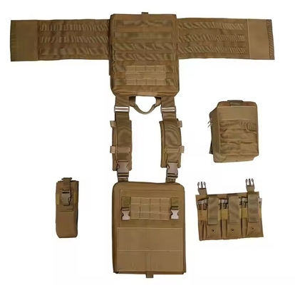 Veste oxford imperméable à l'eau de camouflage multi-fonctionnelle tactique en plein air pour l'entraînement tactique et les activités en plein air