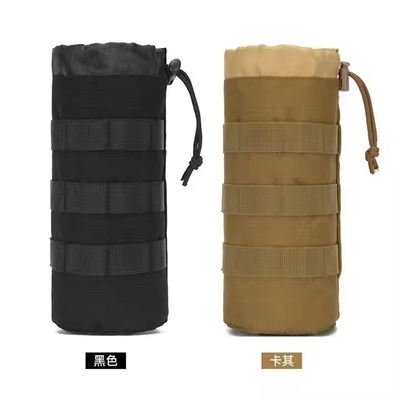 Camouflage Tactique Système de Molle léger Taille suspendue Grande bouteille d'eau Sac extérieur Pour les voyages sportifs en plein air