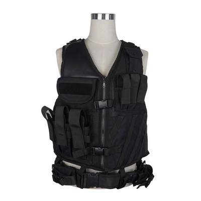 2Veste de combat militaire de 5 kg avec taille réglable et épaules amovibles