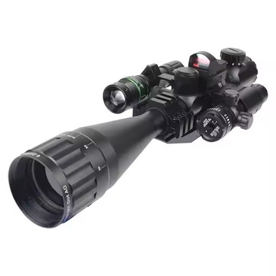 Vue mini-pointe rouge + Vue laser rouge Scope de chasse Scope optique combiné Scope de vue réflexe Scope de vue pour la chasse tactique