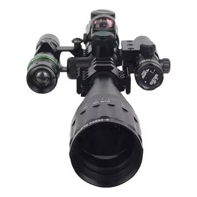 Vue mini-pointe rouge + Vue laser rouge Scope de chasse Scope optique combiné Scope de vue réflexe Scope de vue pour la chasse tactique