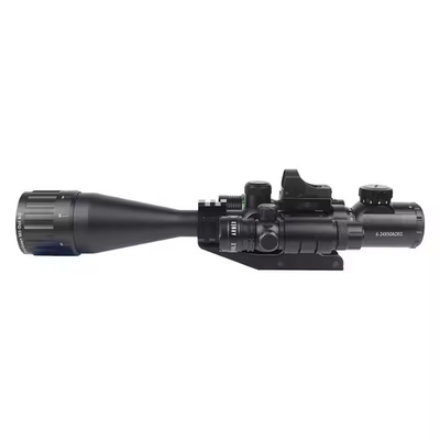 Vue mini-pointe rouge + Vue laser rouge Scope de chasse Scope optique combiné Scope de vue réflexe Scope de vue pour la chasse tactique