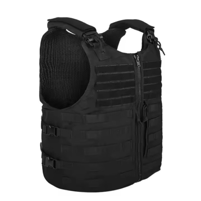 Veste tactique usine d'Oxford Veste d'entraînement pour hommes noirs Veste de chasse