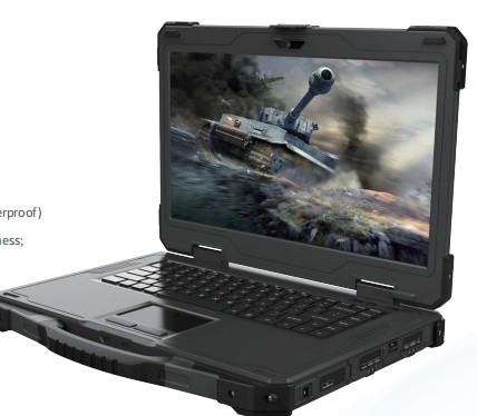 Military Renforce Notebook Renforce Labtop 14 pouces écran unique robuste portable