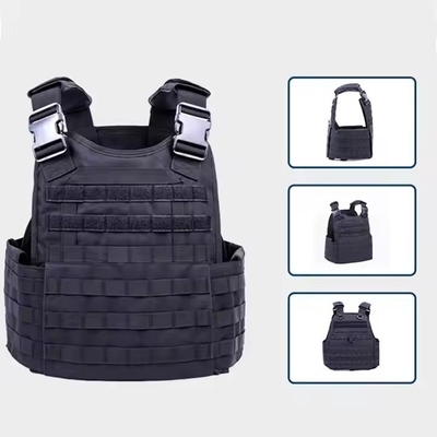 Veste tactique 900D porte-plaque de sécurité Oxford avec porte-plaque à boucle à libération rapide