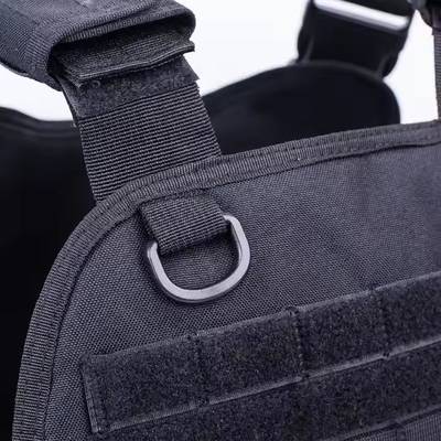 Veste tactique 900D porte-plaque de sécurité Oxford avec porte-plaque à boucle à libération rapide