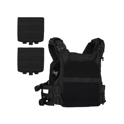 Légère West Molle à libération rapide coupe laser Multicam Oxford Tissu Veste tactique porte-plaque