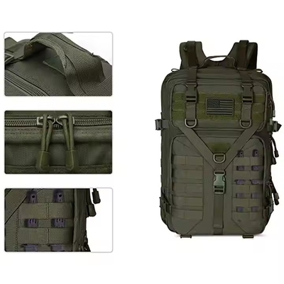 50L sac de survie en plein air imperméable à l'eau sac à dos de voyage tactique pour les activités en plein air