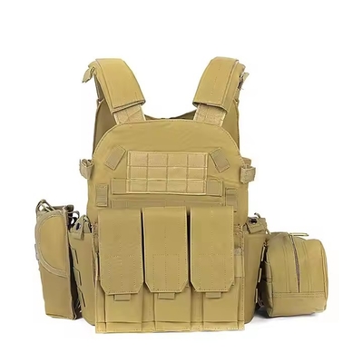 Équipement tactique camouflage de protection tir randonnée Oxford multi-fonctionnel porte-plaque gilet tactique