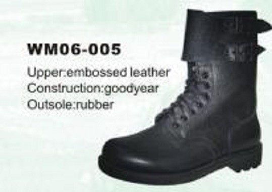 Bottes militaires élastiques antidérapantes résistantes à l'usure pour hommes