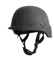 Casque de protection militaire tactique noir PASGT