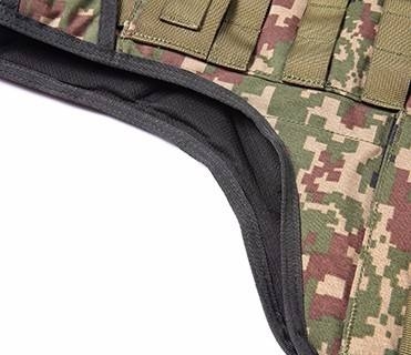 Veste de combat tactique de soutien OEM et personnalisation avec du polyester