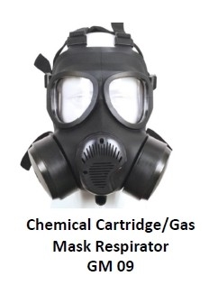 Masque à gaz de type MF14