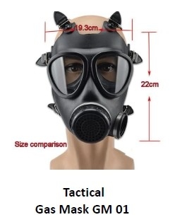 Masque à gaz de type MF14