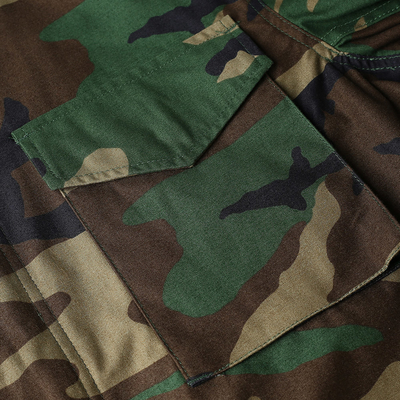 Camouflage démontable d'OEM de capot d'usage tactique militaire d'Olive Green M65